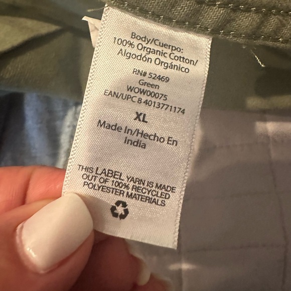 Free Assembly Women’s Olive Button Down Utility Jacket. Gently used. - Picture 13 of 14